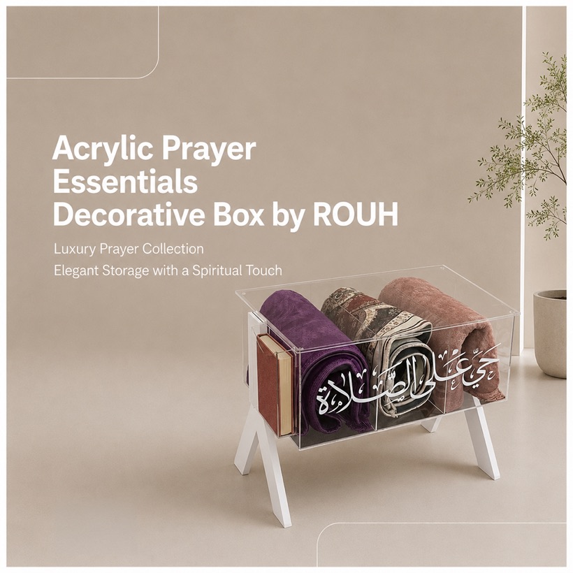 Acrylic Decorative Storage Box